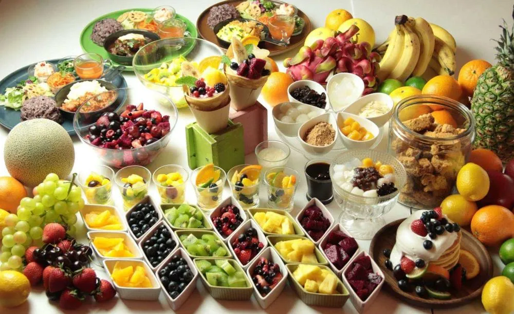 メルカパーラー ルクア大阪店のフルーツブッフェ