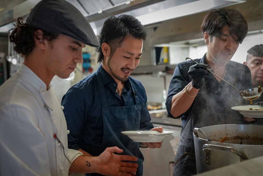 エルシエロ　シェフである仲井兄弟