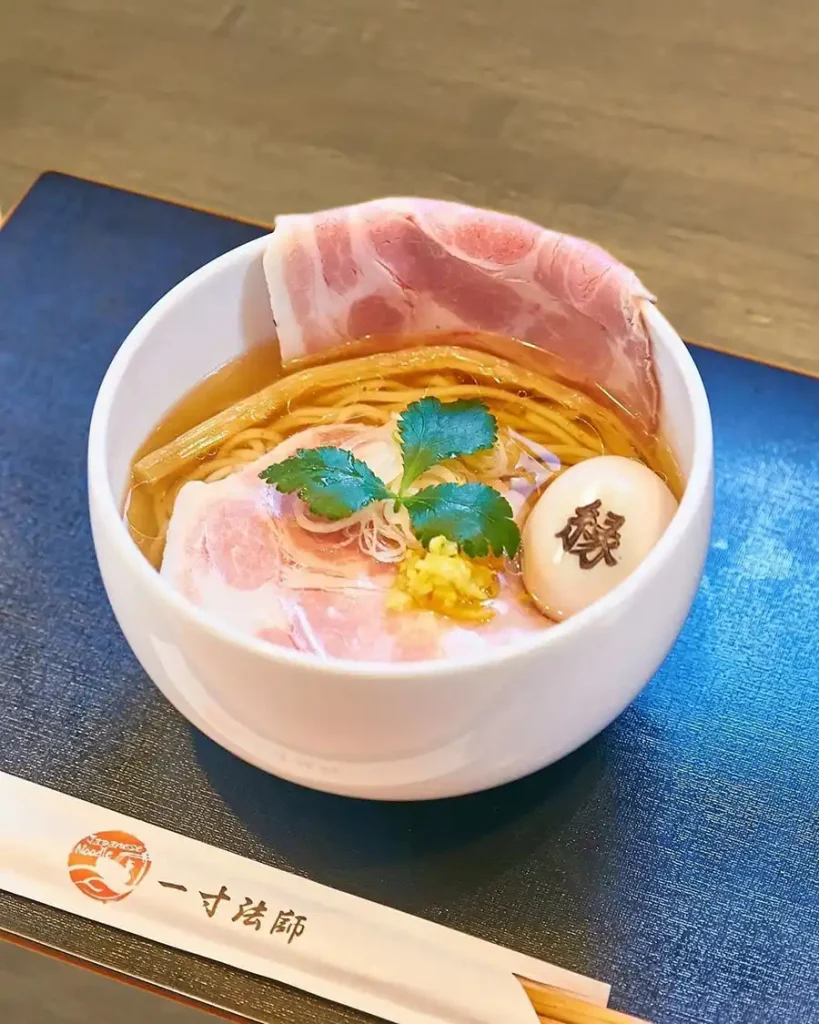 一寸法師の醤油ラーメン