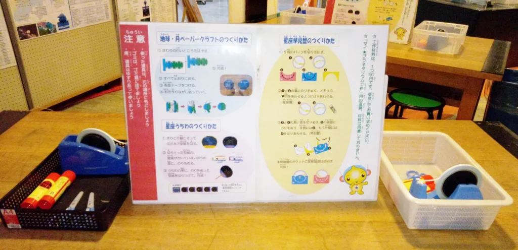 伊丹市立こども文化科学館　ペーパークラフト