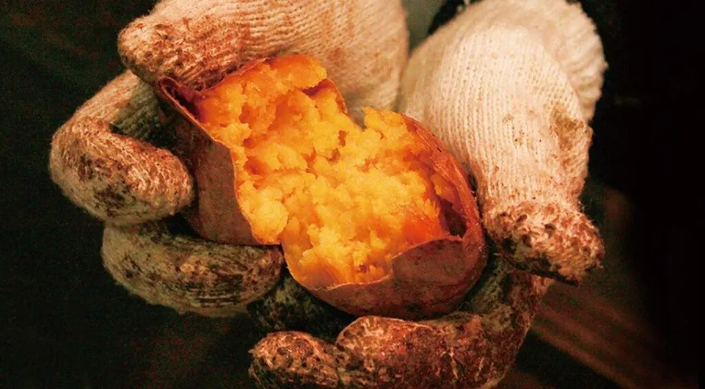 蜜香屋でいただけるホクホクさつまいも