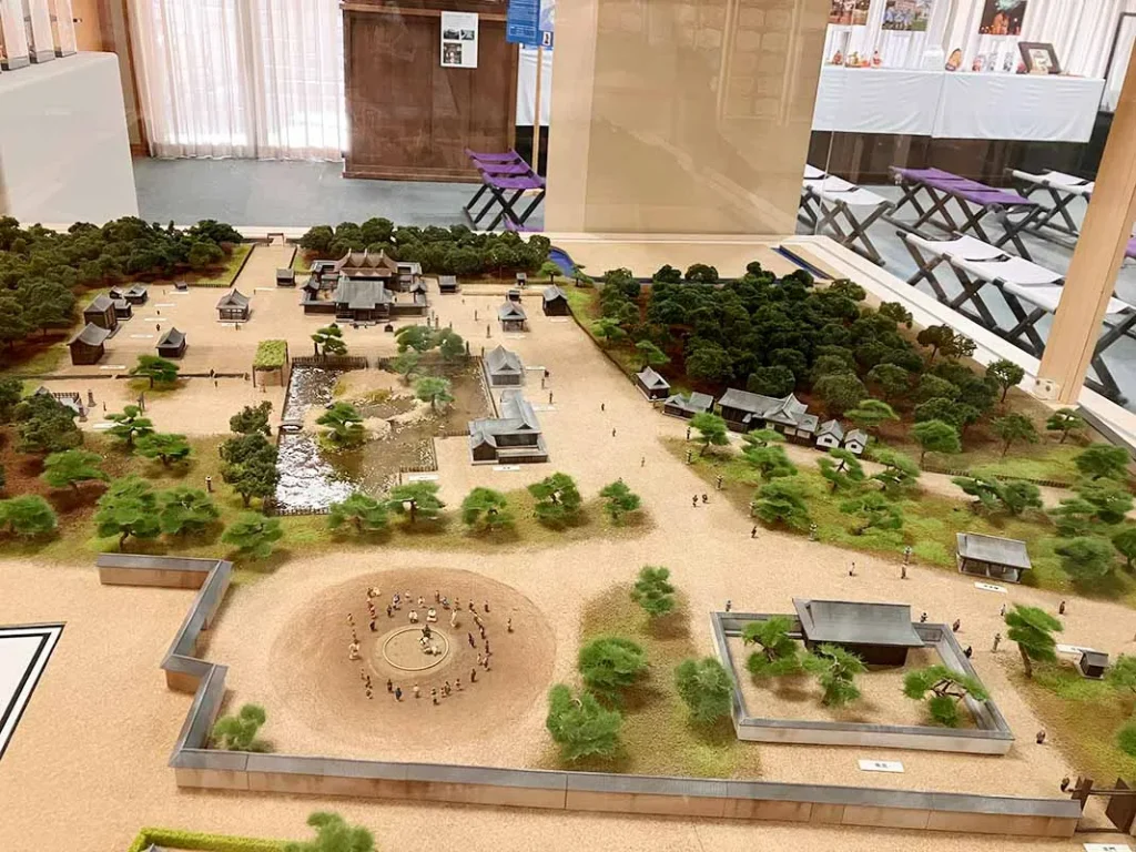 西宮神社　えびす信仰資料館　ジオラマ