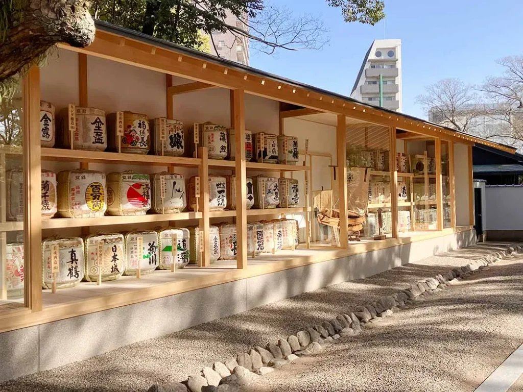 西宮神社　献酒樽