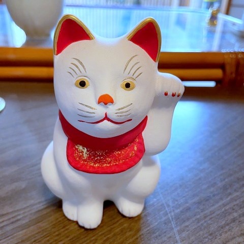 にゃんと工芸　招き猫