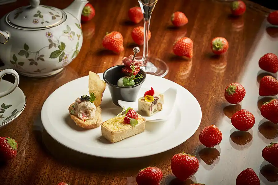 いちごアフタヌーンティーのセイボリー