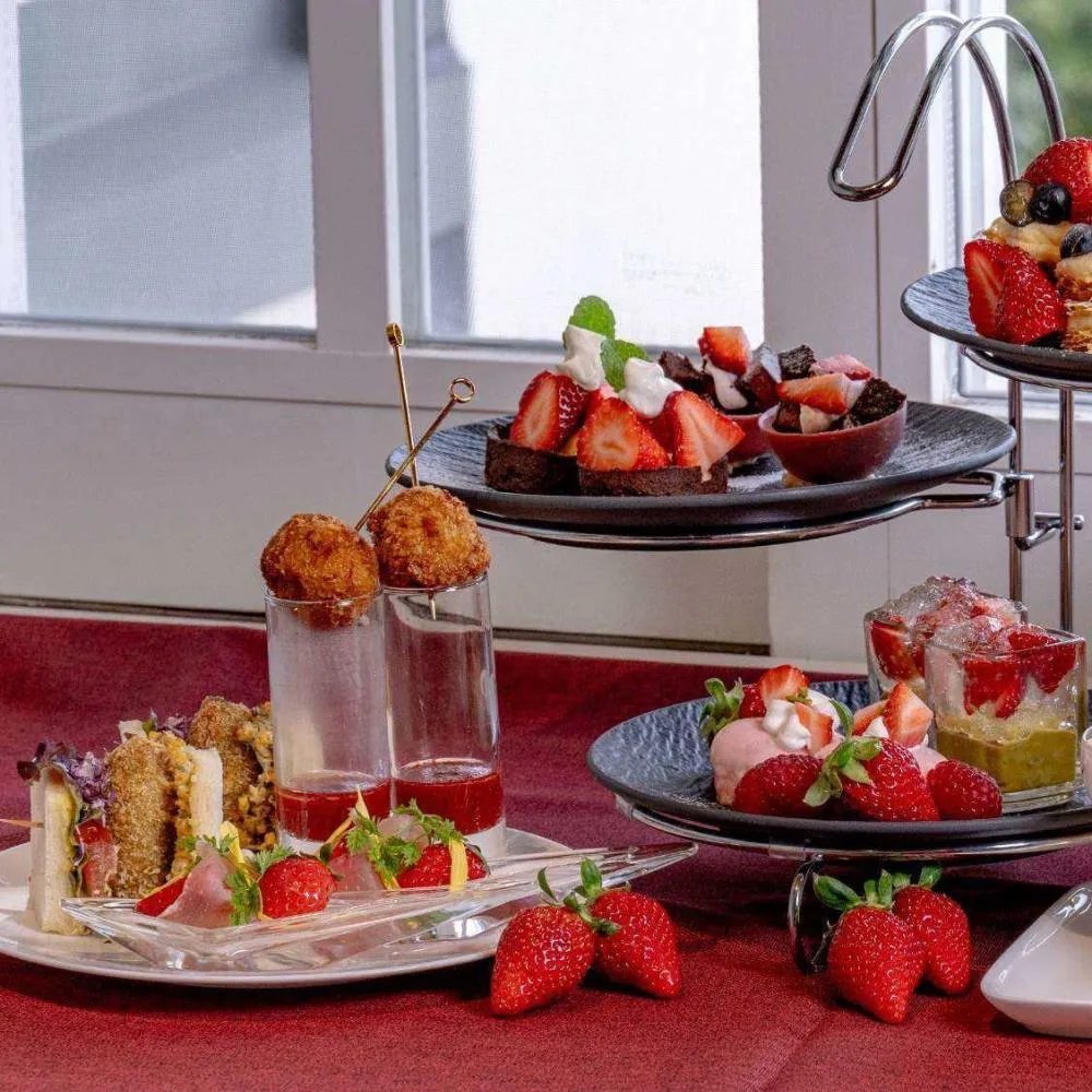 六甲サイレンスリゾートのいちごアフタヌーンティー