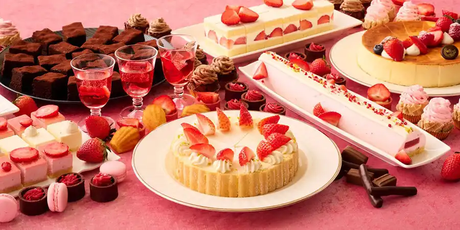 帝国ホテルのいちごスイーツバイキング