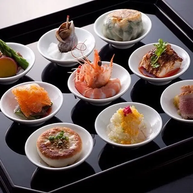 膳處漢ぽっちり豆皿9点盛り