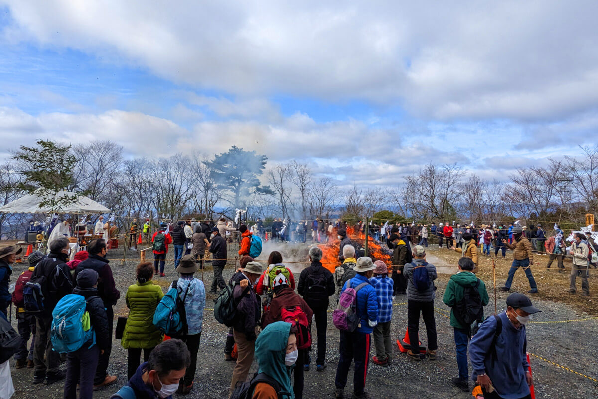能勢妙見山「お火焚祭り」を目指して。のせでん耐寒ハイキング 2月11日（祝）開催