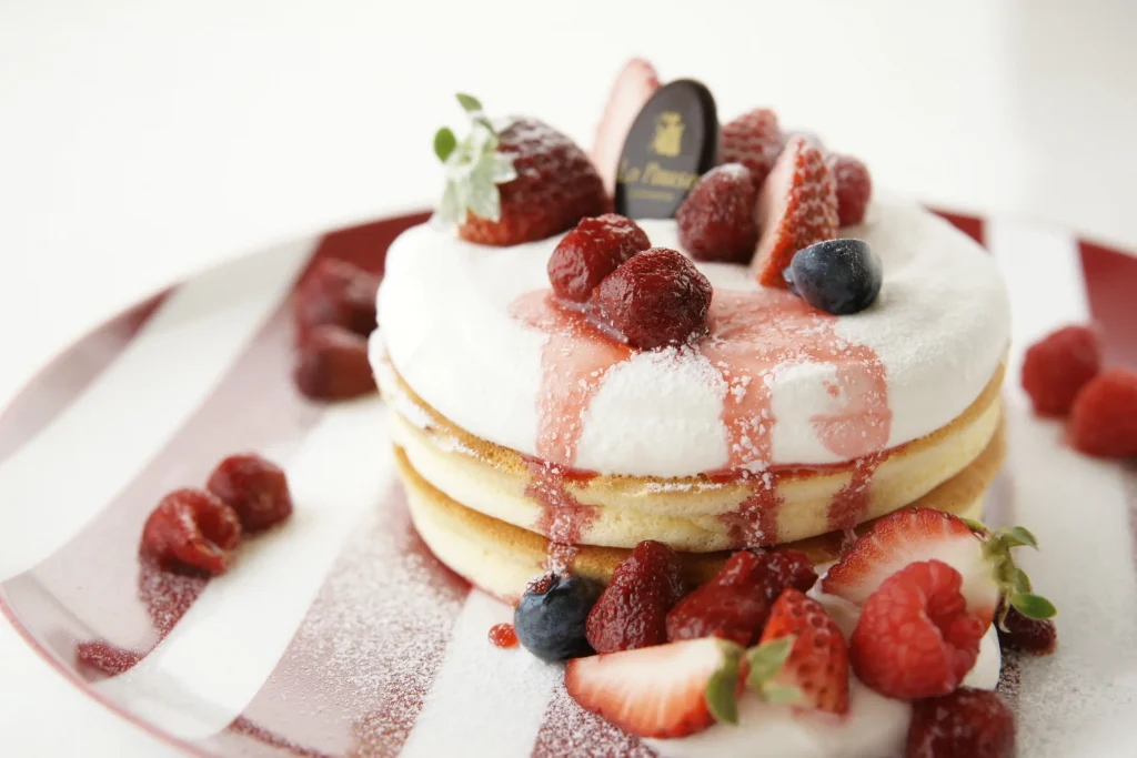カフェㇻポーズの人気No1パンケーキ