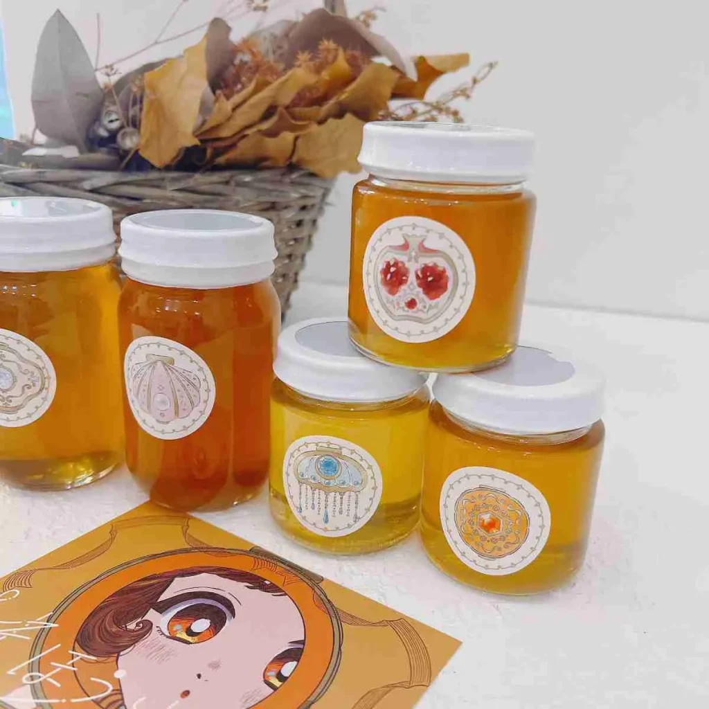 まほう少女なキブン展　京都ヒグチ養蜂園のはちみつ