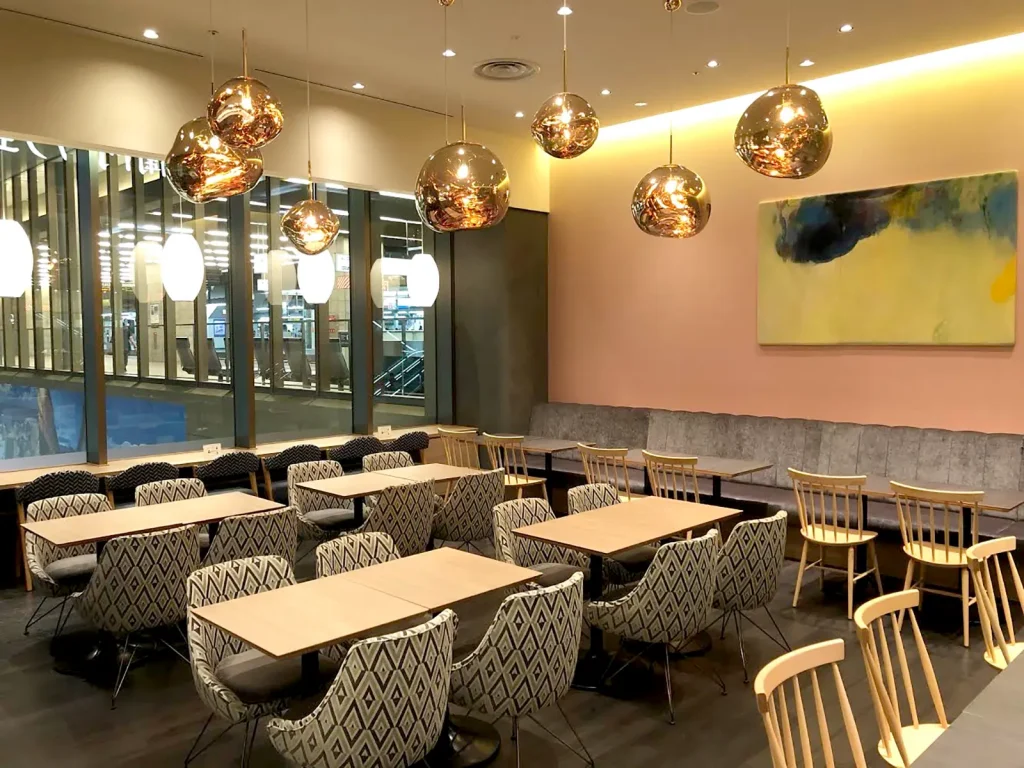 伊右衛門カフェ内観