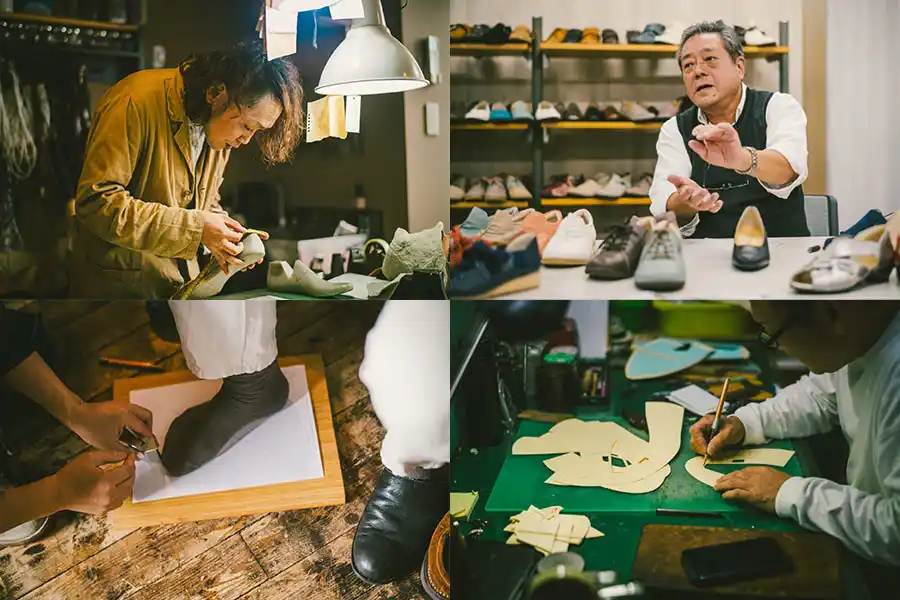 神戸産シューズの職人たち