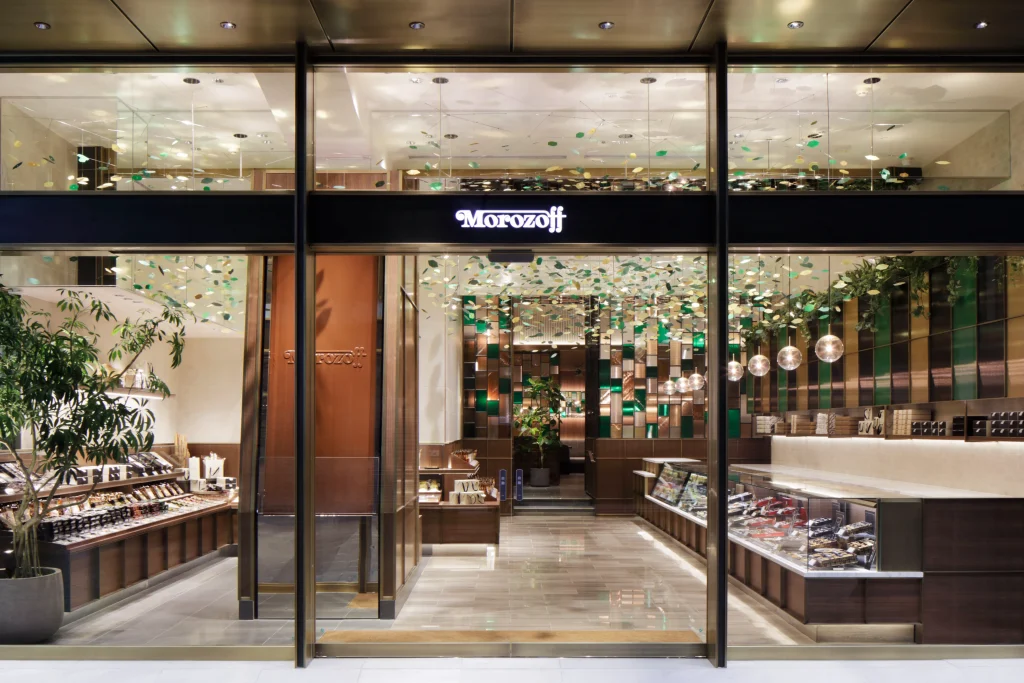「モロゾフ本店」内観