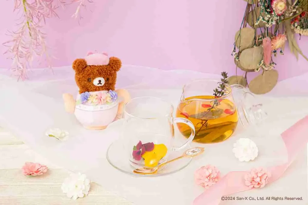 チャイロイコグマのフラワーティー