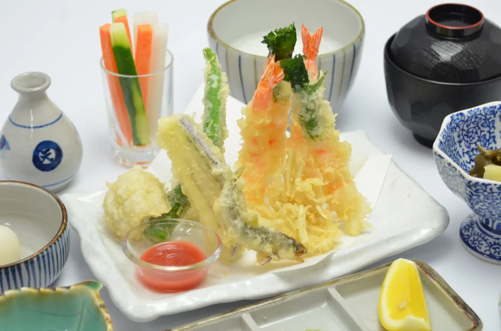 芦屋天がゆの天ぷら