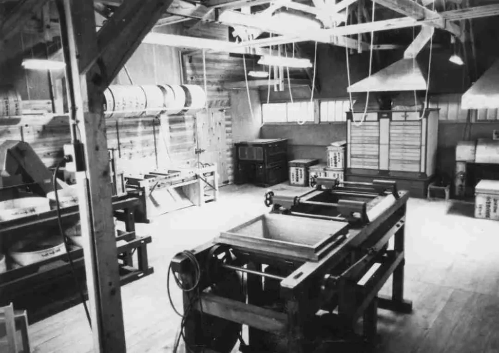 伊藤久右衛門 当時の茶工場