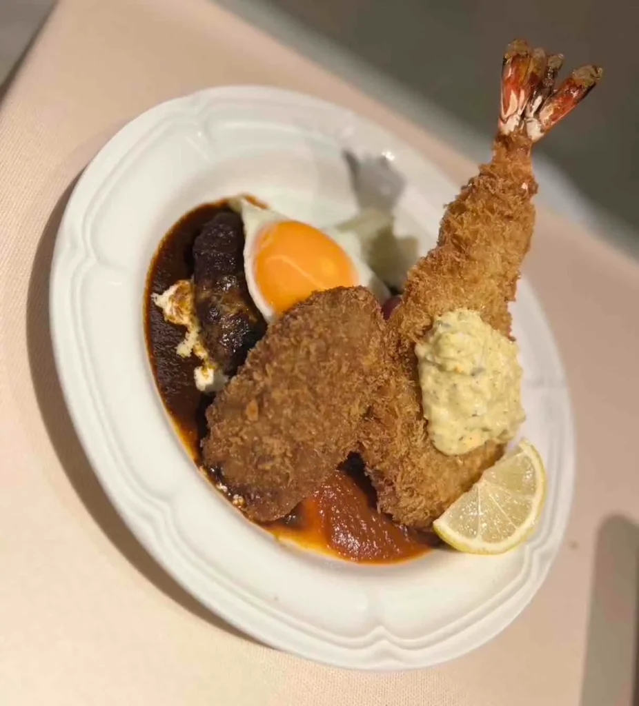 洋食クアトロのスペシャルセット