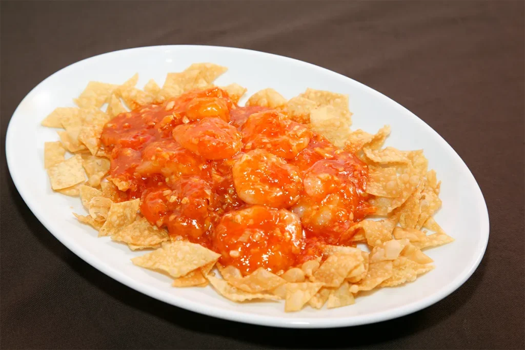 羽根つき焼小籠包 鼎’ｓ（ディンズ）ルクア大阪店　海老のチリソース