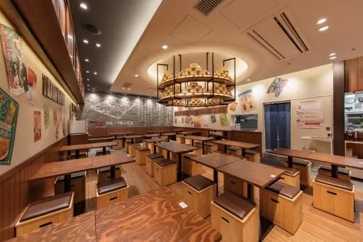 羽根つき焼小籠包 鼎’ｓルクア大阪店　内観