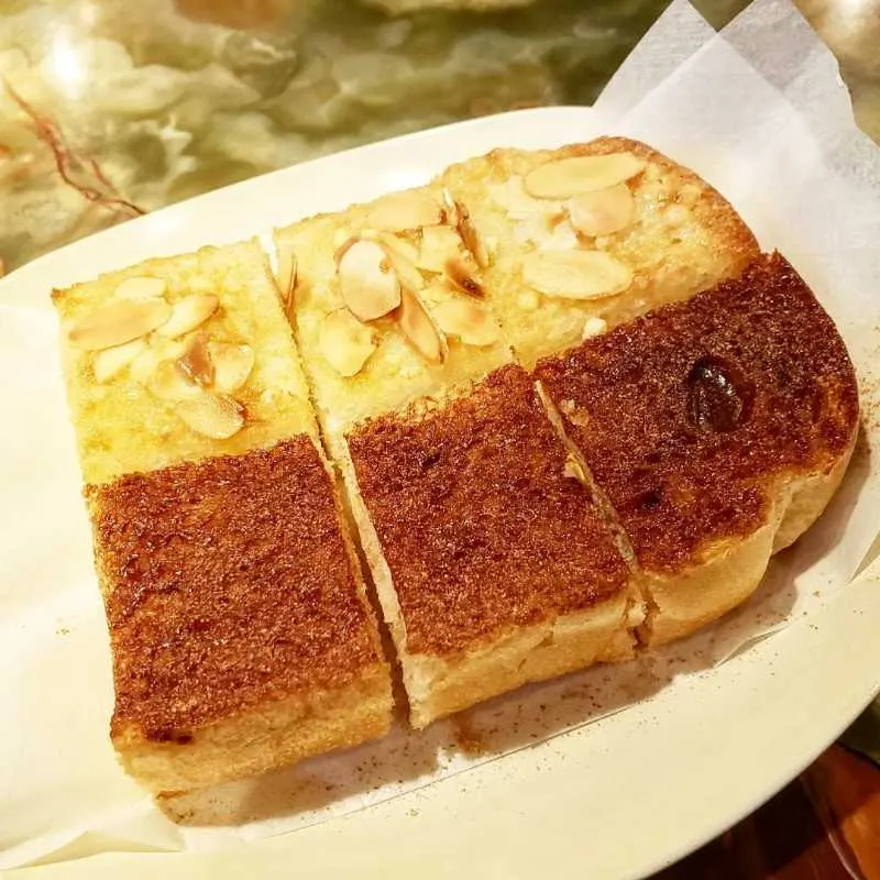 「はまもとコーヒー」のハーフ&ハーフ