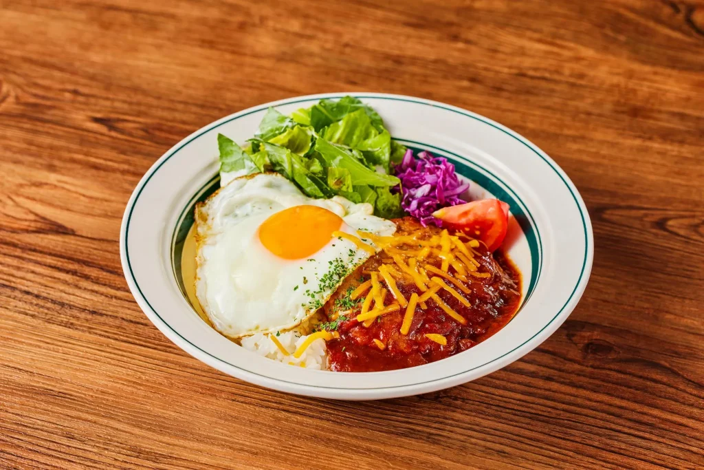 LE GARAGE（ル ガラージュ）梅田店　 半熟目玉焼きのロコモコボウル