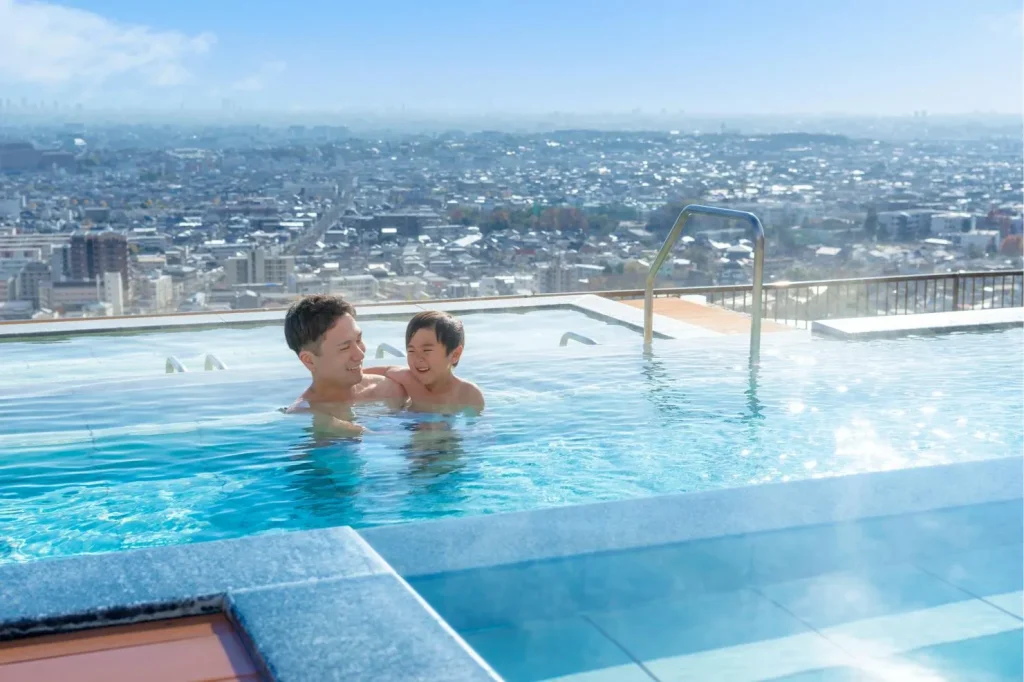 箕面温泉スパーガーデン　天空ノ棚