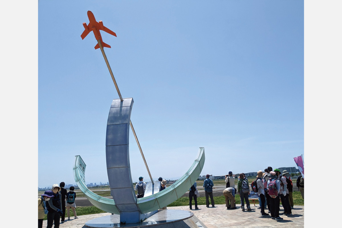 大空と飛行機の迫力感じる街歩き！のせでん平日ハイキング 5月31日（金）開催