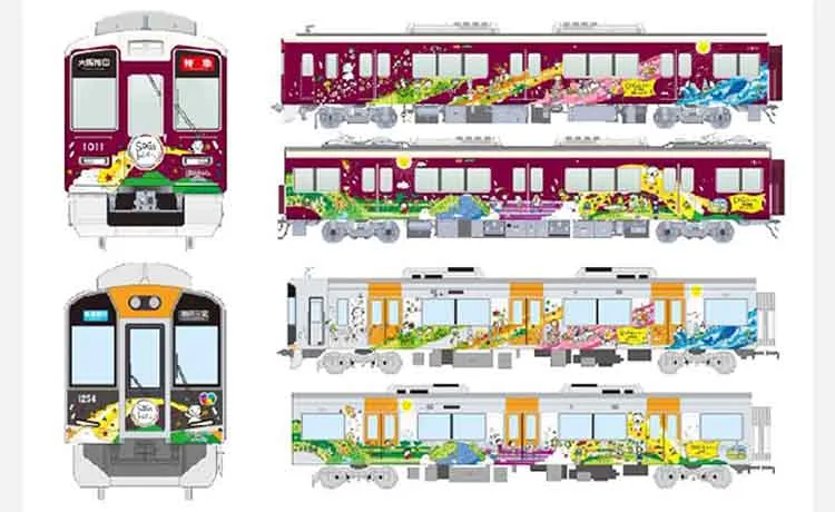 阪急電鉄・阪神電気鉄道の「SDGsトレイン」のデザインが4月24日（水）からリニューアル！
