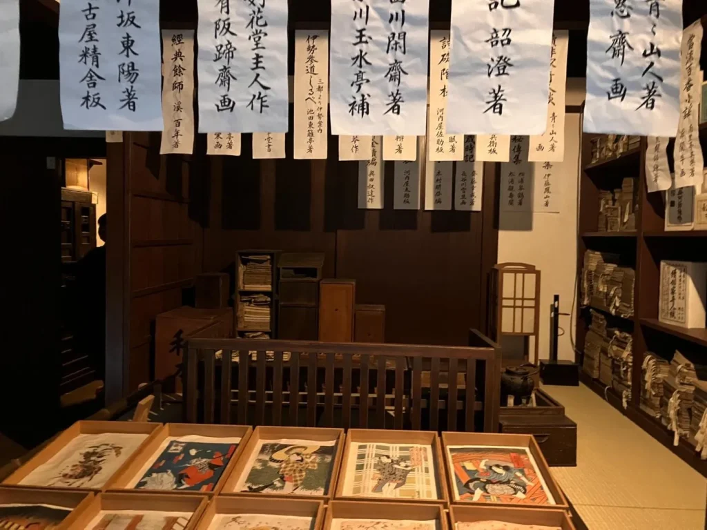 大阪くらしの今昔館　９階「大坂町三丁目」本屋