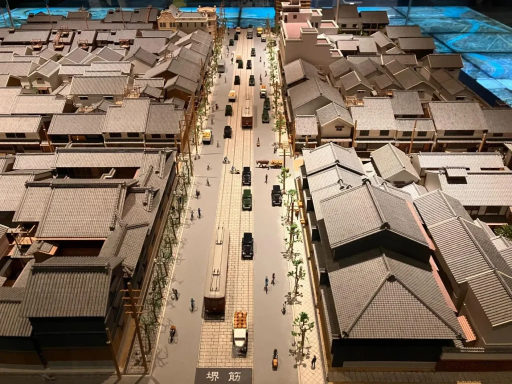 大阪くらしの今昔館　ジオラマ展示