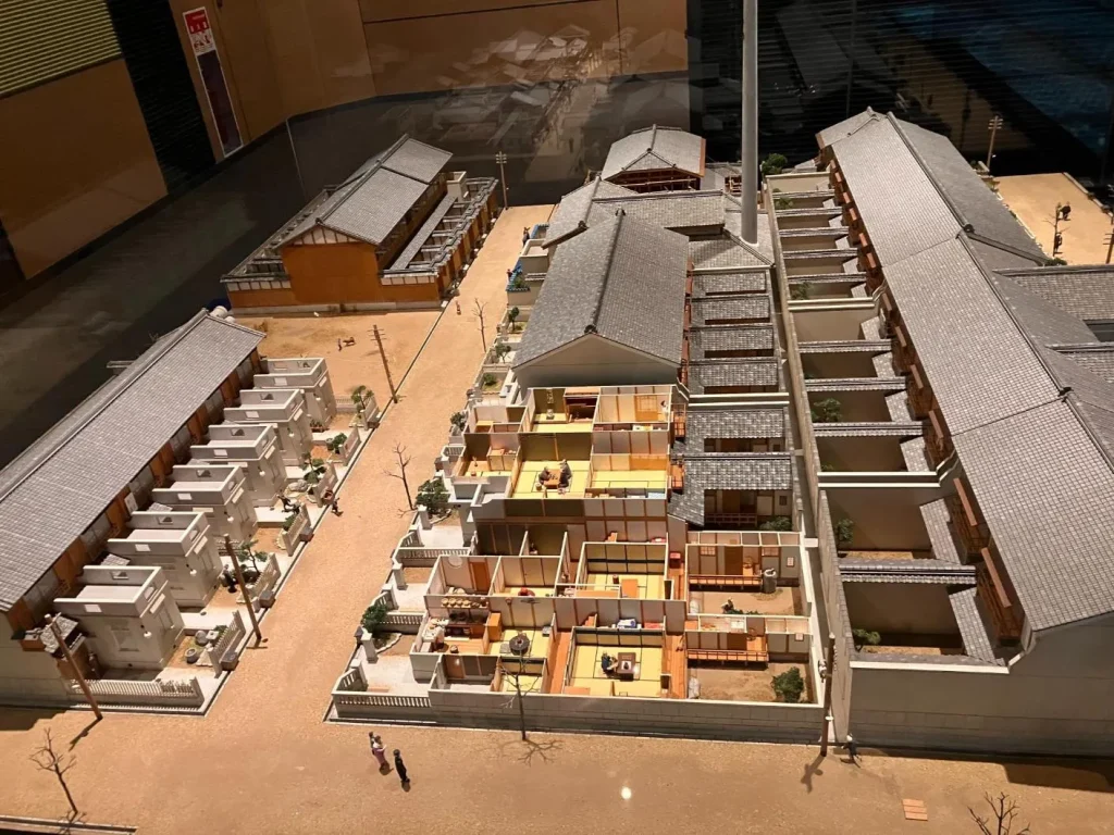 大阪くらしの今昔館　8階模型展示