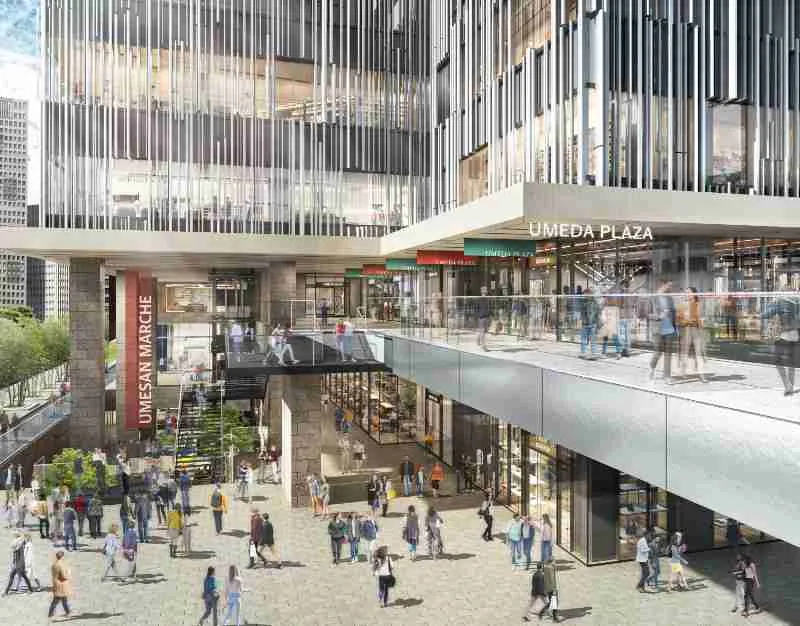 JPタワー大阪の多目的広場イメージ