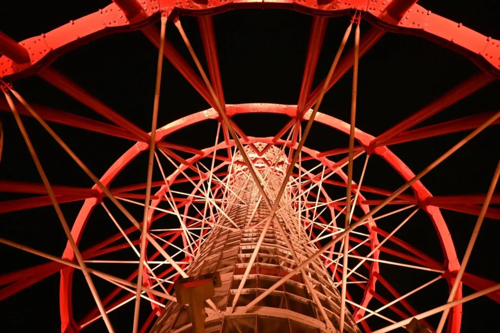 神戸ポートタワー　塔内部