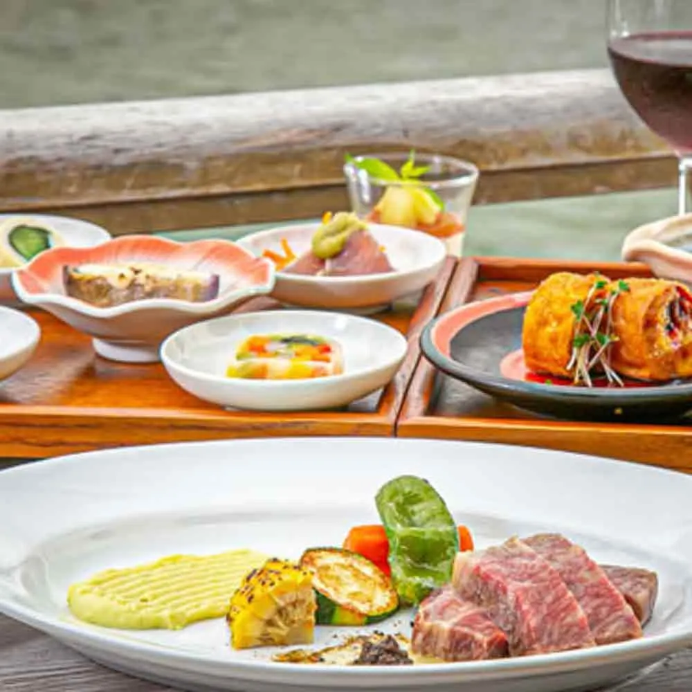 みます屋MONAMI (モナミ)の川床ディナー