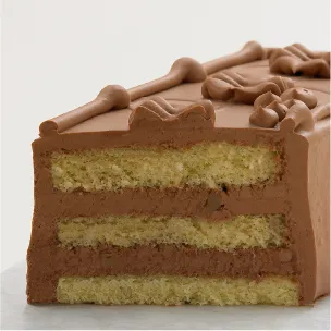 トップスのチョコレートケーキ