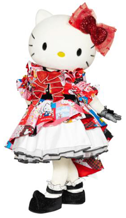 甲子園球場にハローキティ来場!