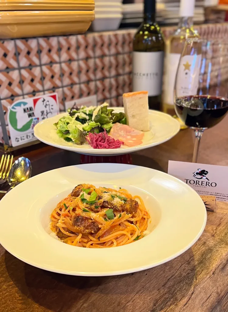 トレーロタケウチのパスタランチ