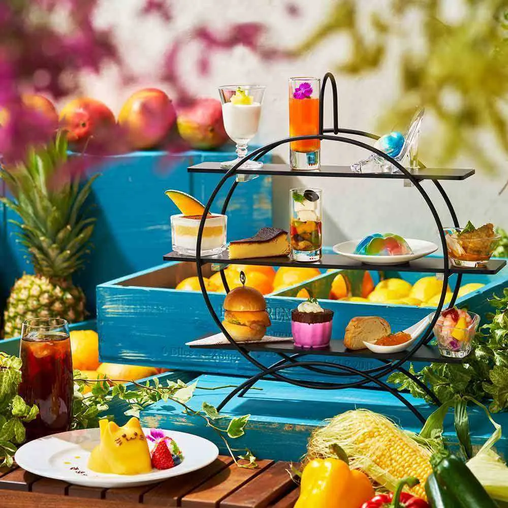 夏アフタヌーンティー大阪2024 SARAS CAFE & BRASSERIE(サラス カフェ アンド ブラッスリー)/アートホテル大阪ベイタワー