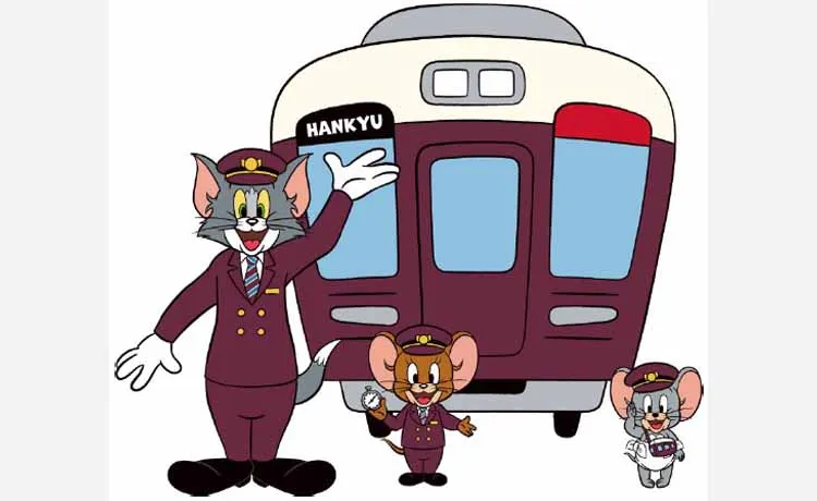 【8/23～阪急電車新コラボ】～誕生から85周年を迎える「トムとジェリー」～ 「TOM and JERRY×HANKYU」 コラボレーション企画の内容を公開！