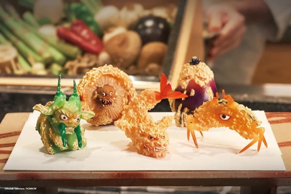 「てんぷら妖怪」が阪急うめだ本店にやってくる！10/30～もののけアート企画「たにむらのりあき展」