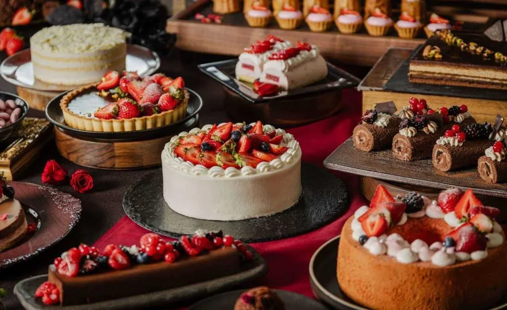 XWESTのいちごビュッフェメニュー