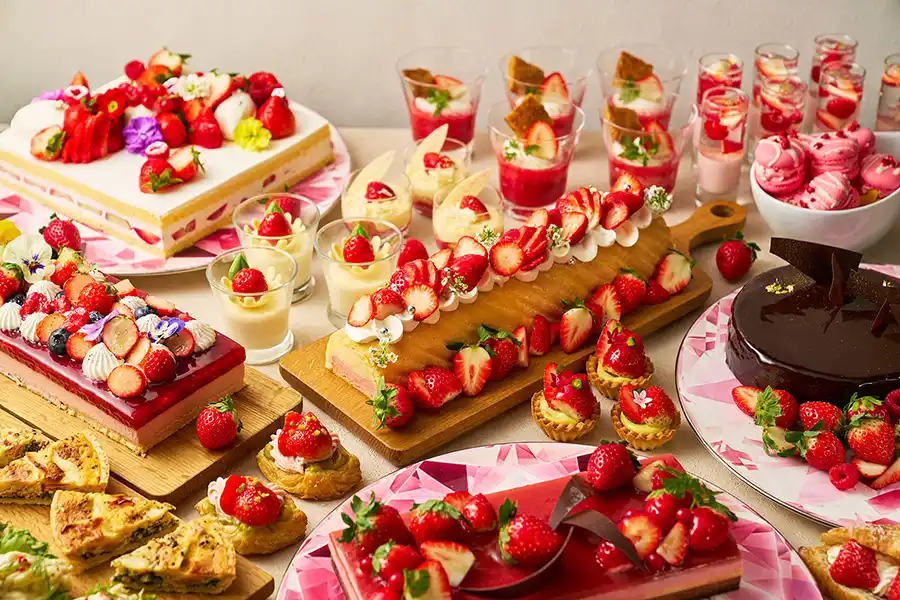 インターコンチネンタル大阪のいちごビュッフェ