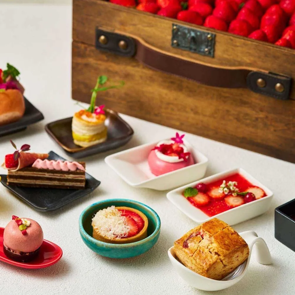 インターコンチネンタル大阪のいちごアフタヌーンティー