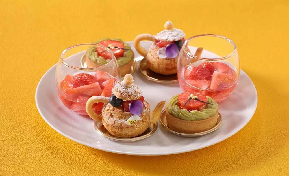 シェラトン都大阪ホテルゆうのいちごアフタヌーンティー