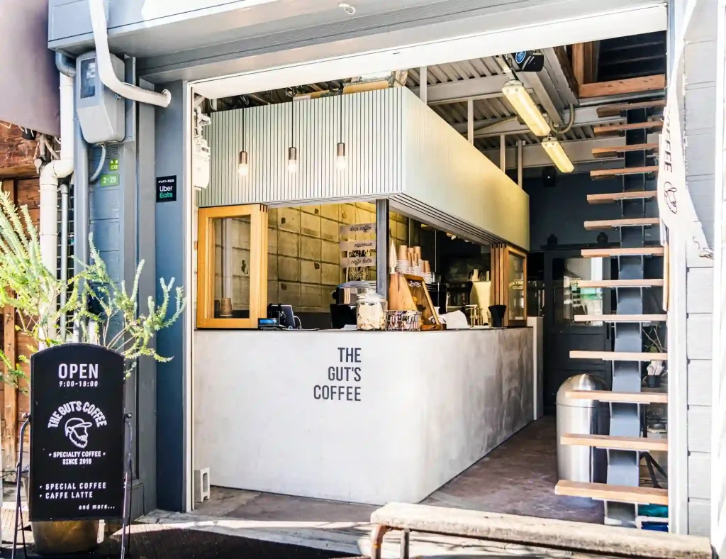 ガッツコーヒーの外観