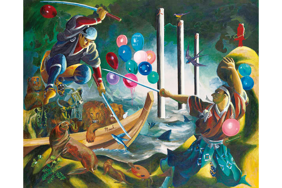 《読者プレゼント》巨匠の人生をスゴロクに！阪神・淡路大震災に関する作品も。横尾忠則現代美術館「横尾忠則の人生スゴロク展」5月6日（休）まで