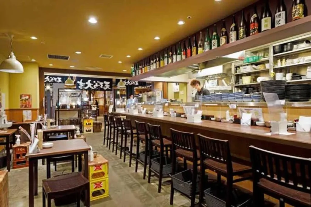 天ぷら大吉 内観