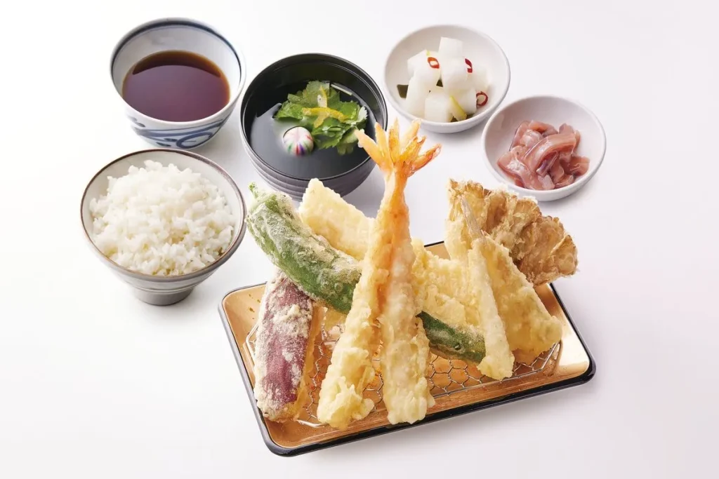 まきの 天ぷら定食