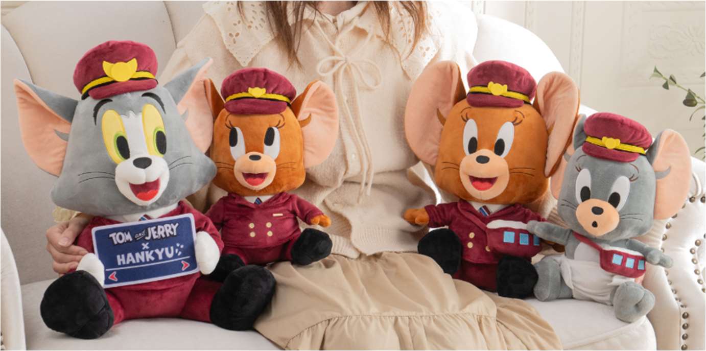 トムとジェリー×阪急電車」コラボレーション企画のオリジナル添乗